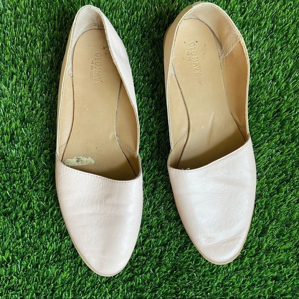 Old Navy Cream Flats - Picture 2 of 4